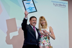 Maxim Behar and Nadia Marinova - editor in chief, b2b Media